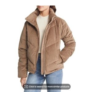 Sage/Olive green Vero Moda Corduroy Puffer Jacket